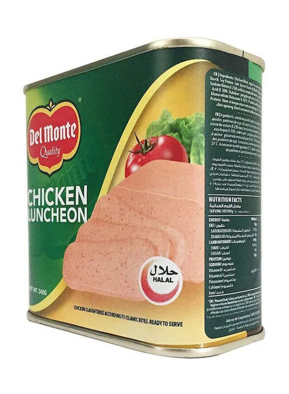 

Del Monte Quality Chicken Luncheon Halal Meat, 340g