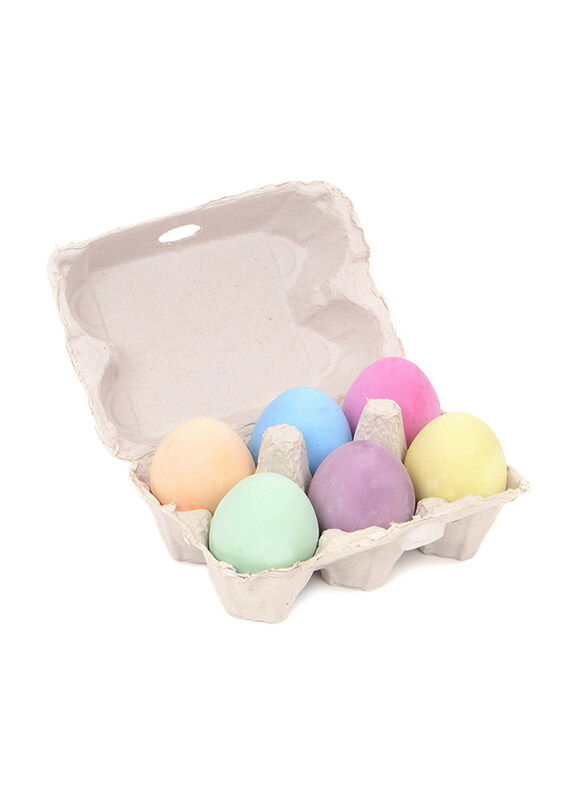 

Micador Early Start Egg Chalk, 6 Piece, Multicolour
