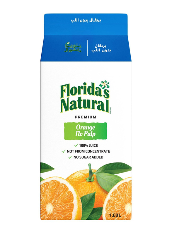 

Florida's Natural Orange No Pulp Juice, 1.6 Liters