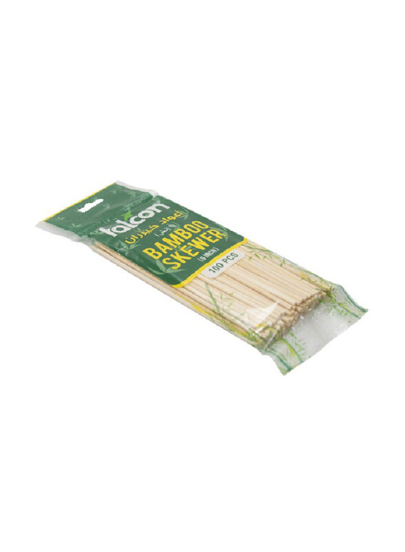 

Falcon 6-inch Bamboo Skewers, 100 Pieces, Beige