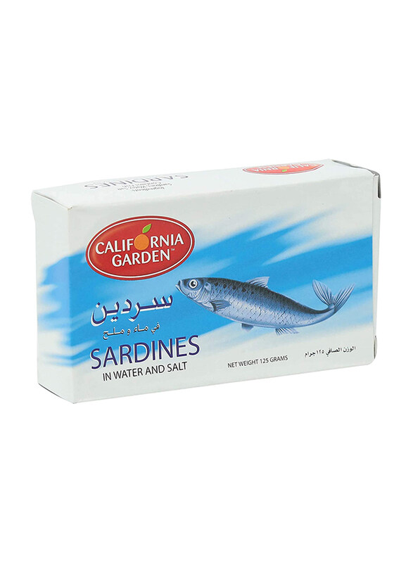 

California Garden Sardines in Water And Salt, 125g