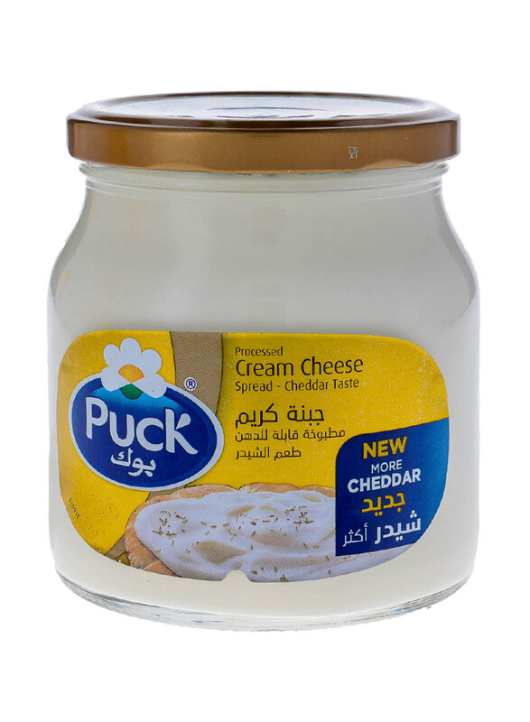 

Puck Cheddar Taste Cream Cheese Spread, 500g