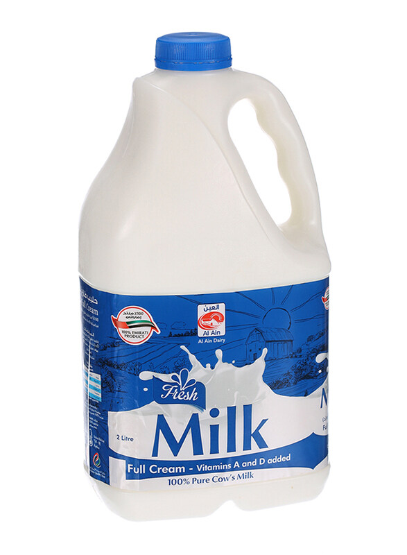 

Al Ain Full Cream Fresh Milk, 2L