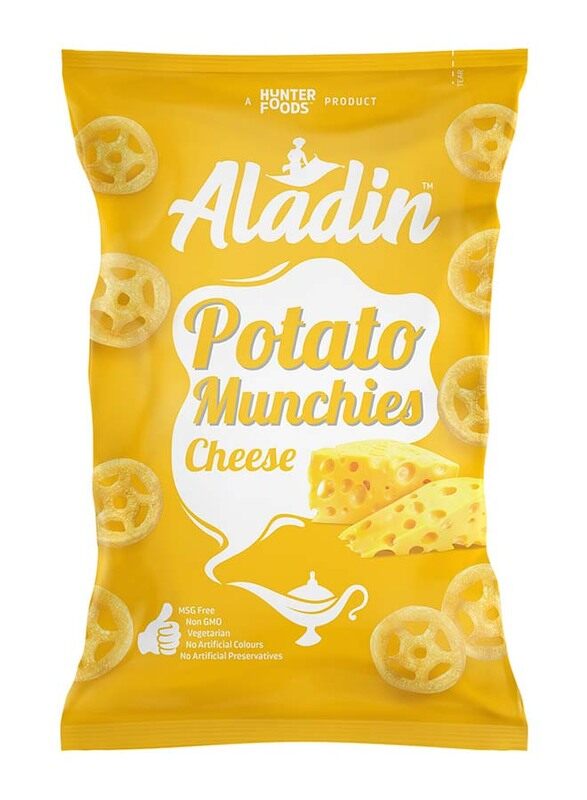 

Aladin Cheese Potato Munchies, 60g