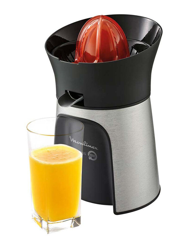 

Moulinex Citrus Press Direct Serve Juicer, 100W, PC603D27, Black/Grey