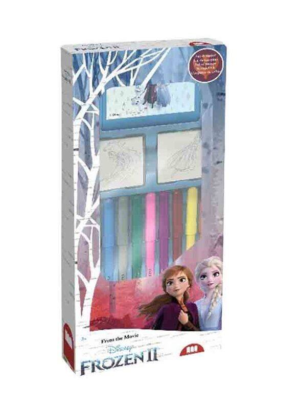 

MultiPrint Frozen 2 Coloured Pen Set, 9-Pieces, Multicolour