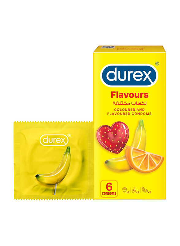 

Durex Flavours Condom, 6 Pieces, Set