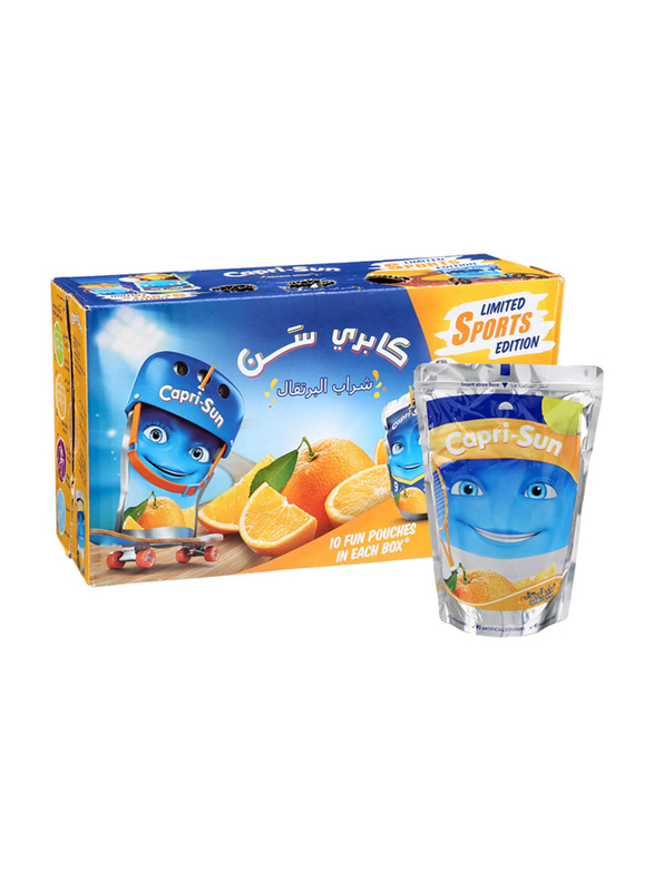 

Capri Sun Orange Fruit Crush, 10 x 200ml