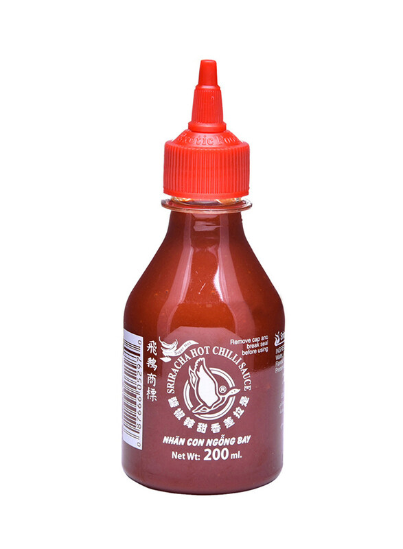 

Sriracha Regular Super Hot Chilli Sauce, 200ml