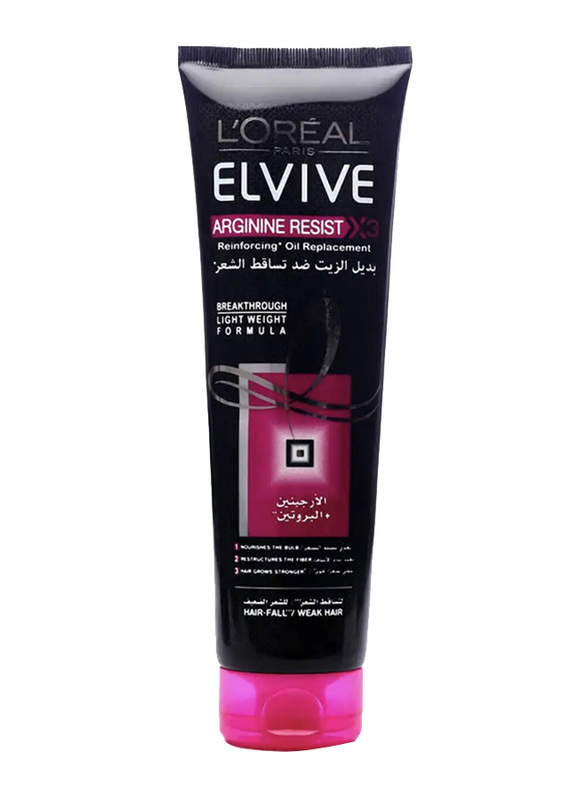 L'Oreal Paris Elvive Arginin Restist Oil Replacement for Hair Fall Control, 300ml