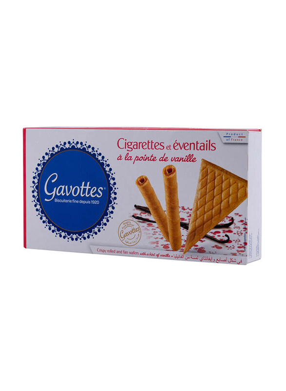 

Gavottes Crispy Rolled & Fan Wafers, 100g