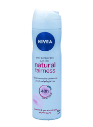 Nivea Natural Fairness Deodorant Spray for Women, 150ml