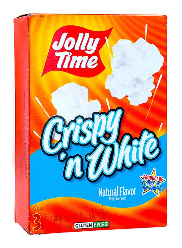 

Jolly Time Crispy N' White Natural Popcorn, 12 Pieces, 10.5oz