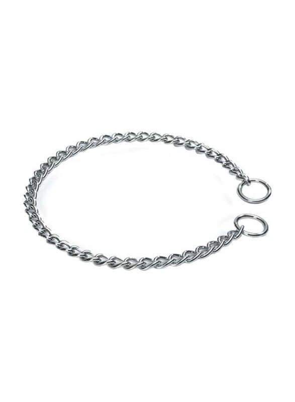

Beeztees Choke Chain with Round Links, 3mm x 60cm, Chrome Plated