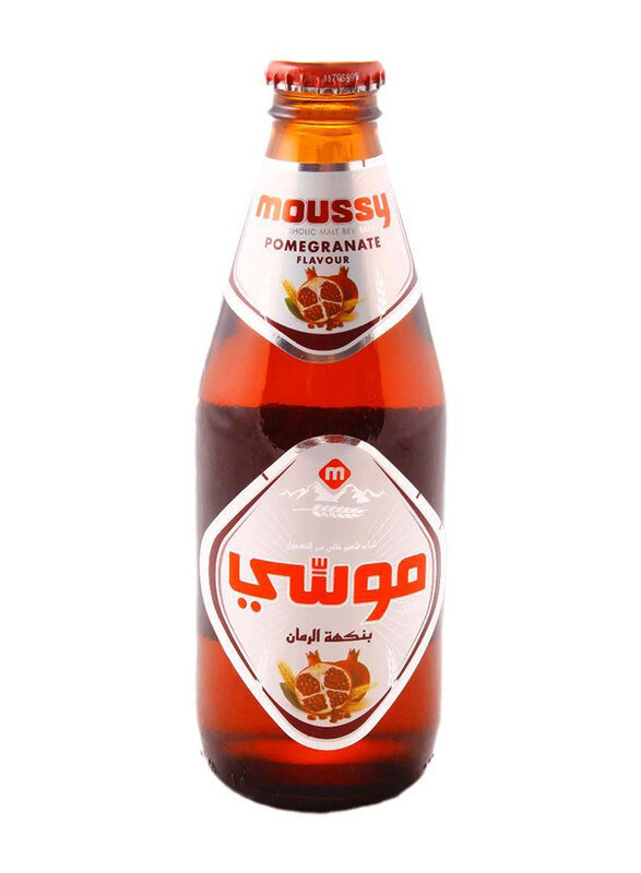 

Moussy Pomegranate Flavour Non Alcoholic Malt Drink, 330ml