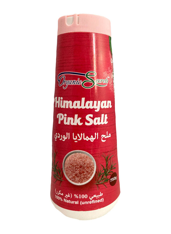 

Organic Secrets Super Fine Himalayan Pink Salt, 750g