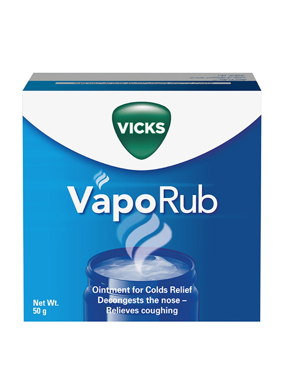 Vicks Vaporub Decongestant Rub 50g