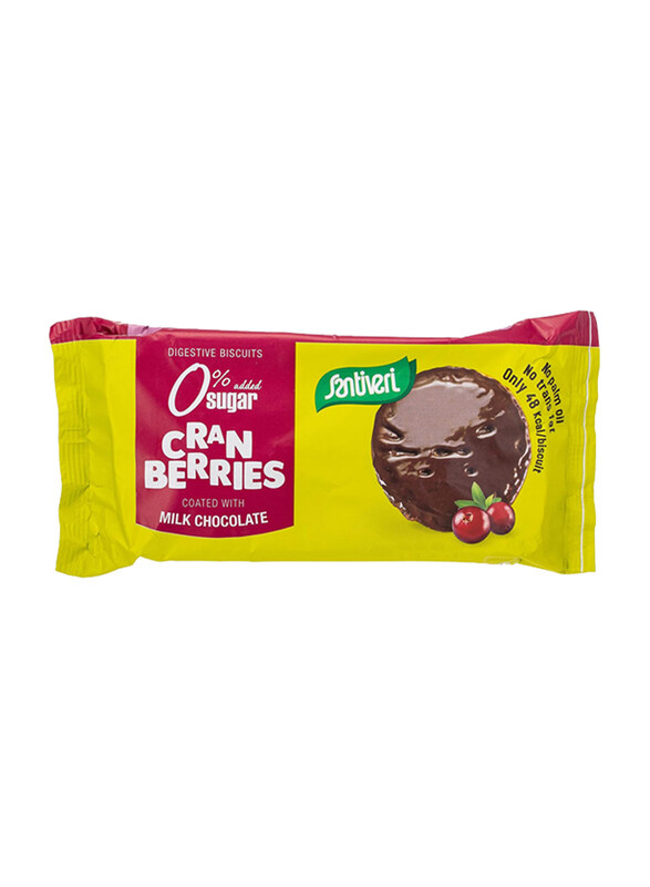 

Santiveri Cranberry Milk Choco Biscuits, 85g