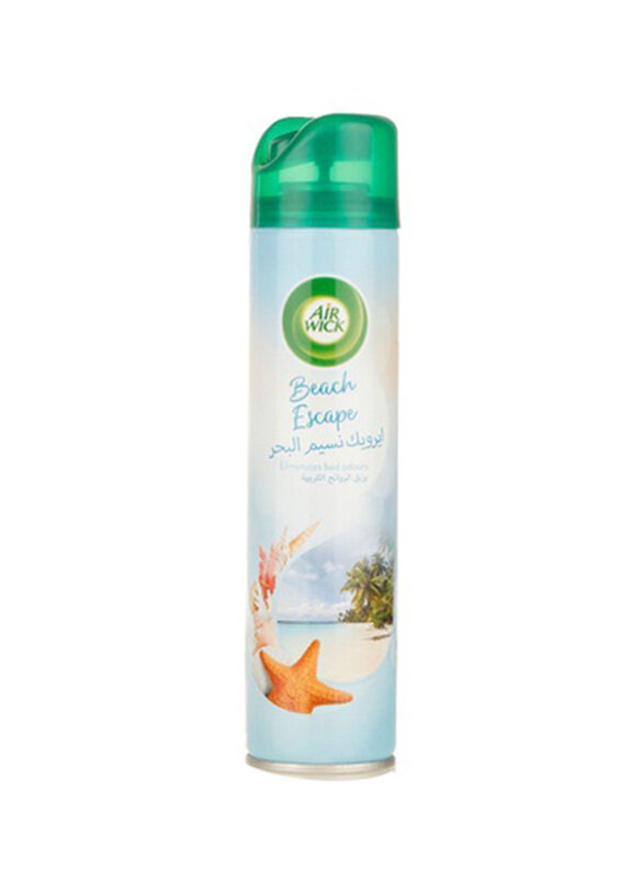 

Air Wick Beach Escape Aerosol Scent Air Freshener Spray, 300ml