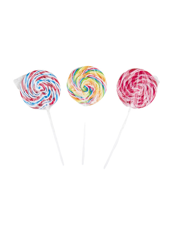 

Candy Hearts Rainbow Swirl Lollipop, 40g