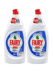 Fairy Plus Antibacterial Core Dishwashing Liquid, 2 x 800ml