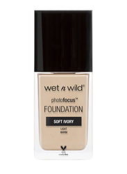 Wet N Wild Photo Focus Foundation, Soft Ivory, Beige