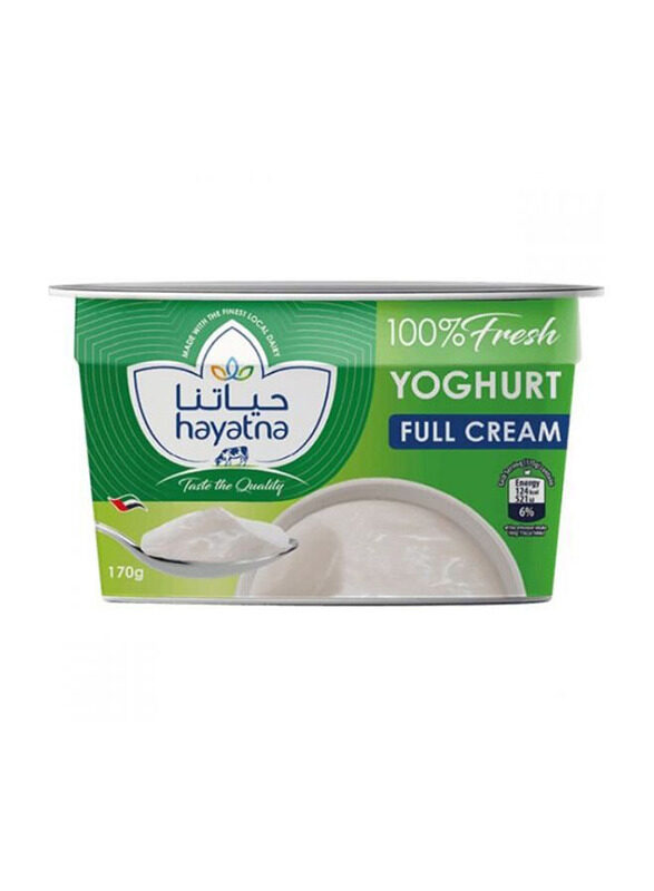 

Hayatna Full Cream Yoghurt, 170g