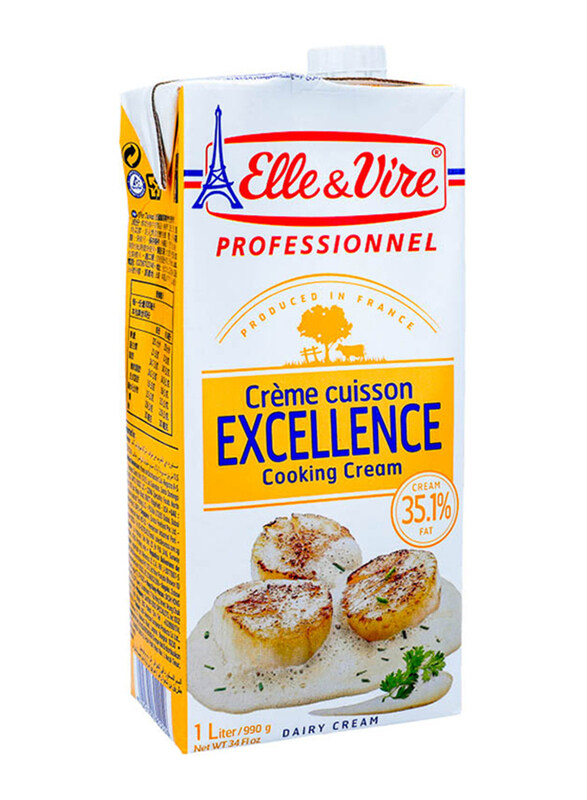 

Elle & Vire Cooking Cream 35.1% Fat, 1 Liter
