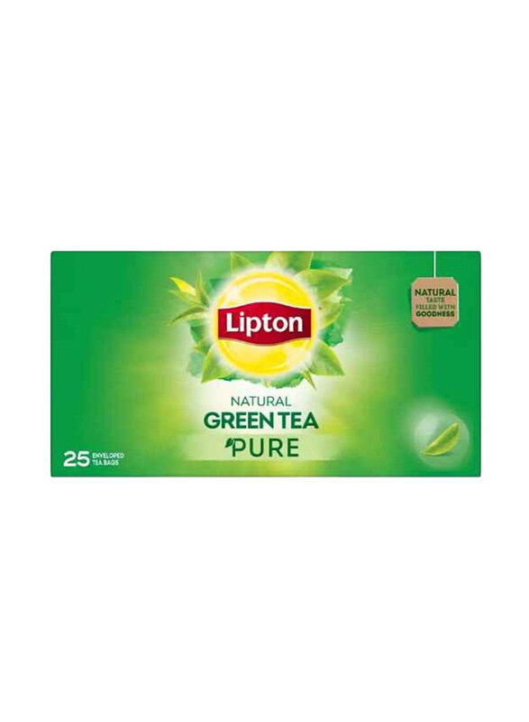 

Lipton Pure Green Tea, 25 Tea Bags x 1.5g