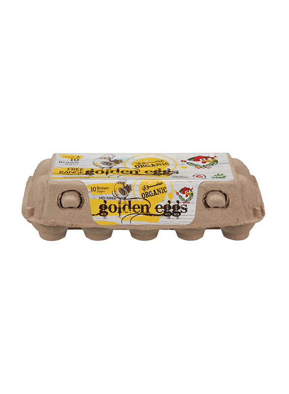 

Golden Purely Organic Free Range Eggs, 10 Pieces