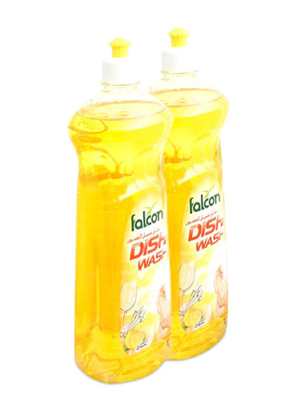 

Falcon Lemon Dishwash Liquid, 2x1 Liter