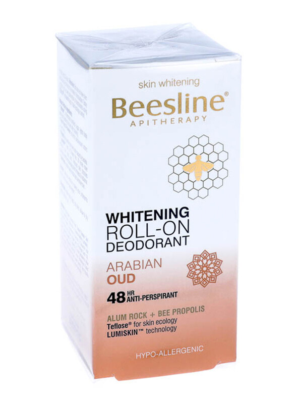 

Beesline Apitherapy Whitening Arabian Oud Roll-On Deodorant, 50ml