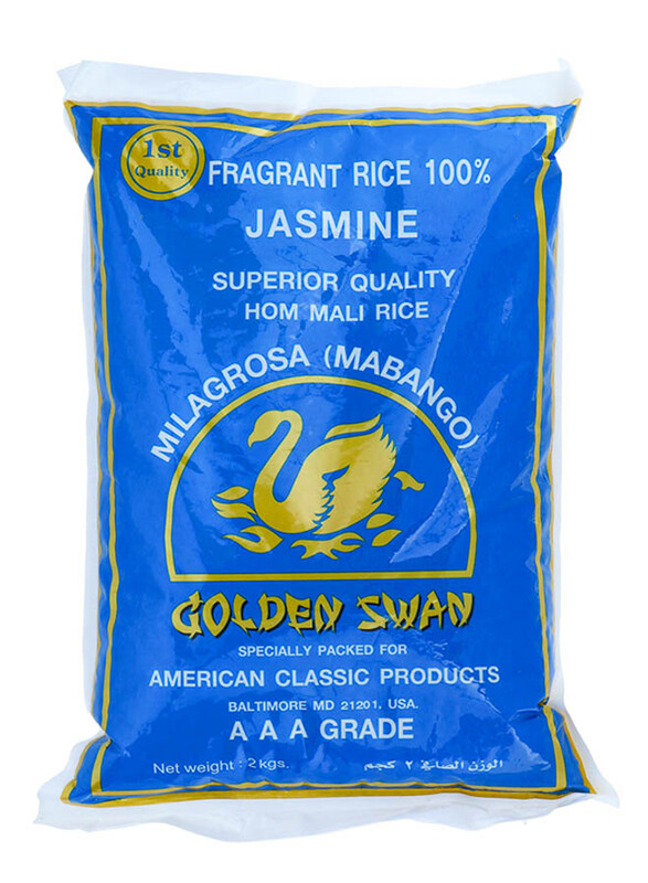 

Goldenswan Jasmine Hom Mali Rice, 2 Kg