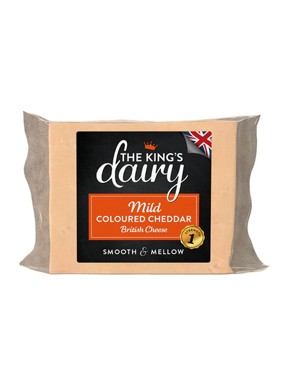 The Kings Dairy Mild Coloured Cheddar, 200g