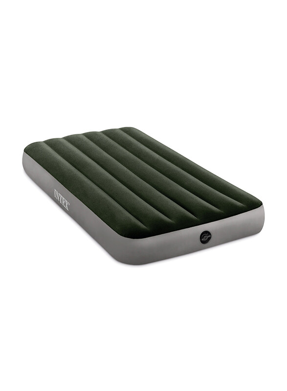 

Intex Twin Dura-Beam Airbed with Bat Pump, Green
