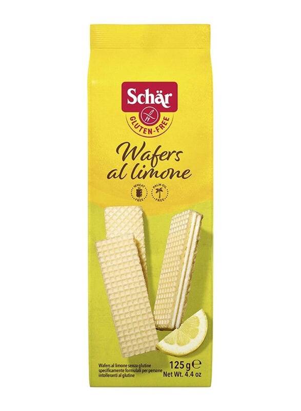 

Schar Lemon Gluten Free Wafers, 125g