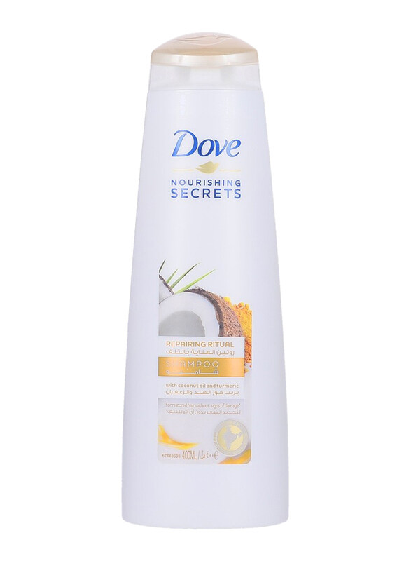 

Dove Nourishing Secrets Repairing Ritual Coconut Shampoo for Damaged Hair, 400ml