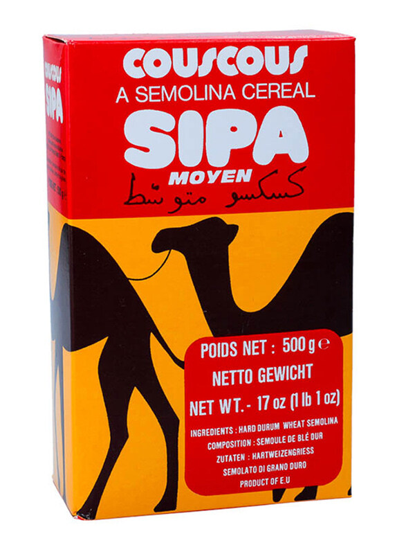 

Sipa Moyen Cous Cous Semolina Cereal, 500g