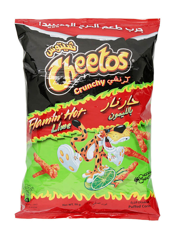 

Cheetos Flaming Hot Lime Snacks, 55g