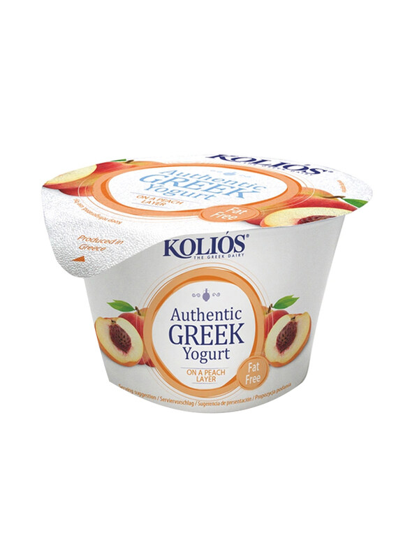 

Kolios 0% Peach Greek Strained Yogurt, 150g