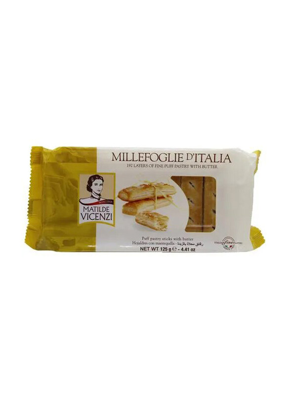 

Matilde Vicenzi Puff Pastry Sticks with Butter, 125g