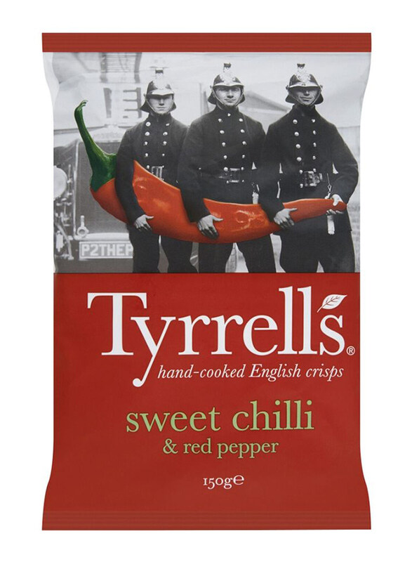 

Tyrrell's Sweet Chilli & Red Pepper Crisps, 150g