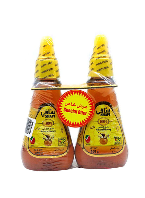 

Al Shafi Natural Honey, 2 x 400g