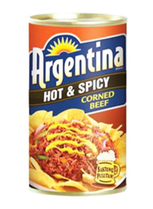 

Argentina Hot & Spicy Corned Beef Canned Meet, 175g