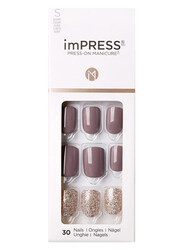 Kiss imPRESS False Nails, KIM011C, Flawless