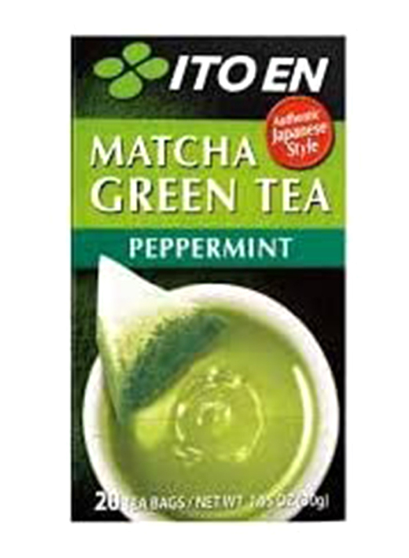 Itoen Matcha Pepermint Green Tea, 20 x 30g