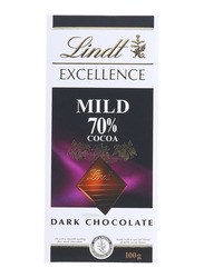 ليندت إكسيلينس شوكولاتة خفيفة داكنة بنسبة 70٪ ، 100جم