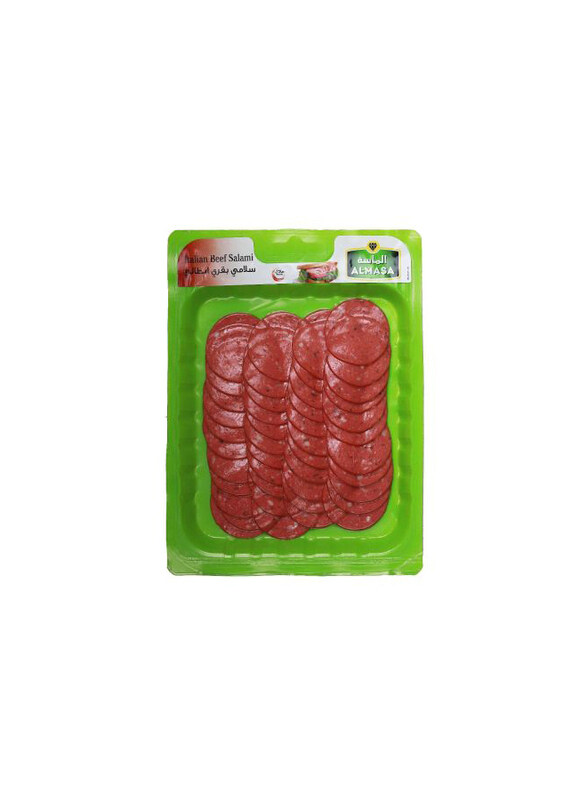 Almasa Italian Beef Salami Sliced, 200g