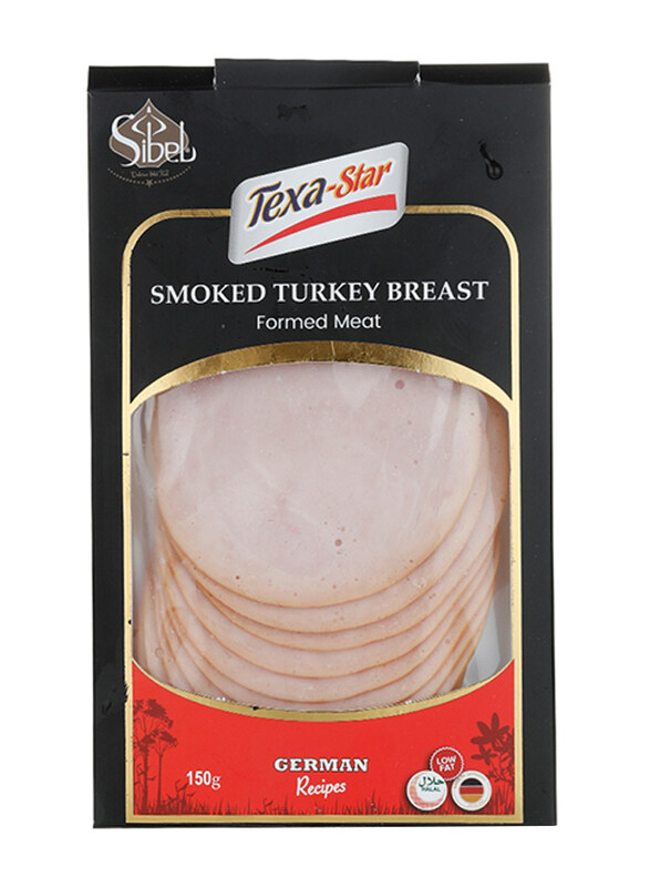 

Sibel Smoked Turkey Breast Sausage Slice, 150g