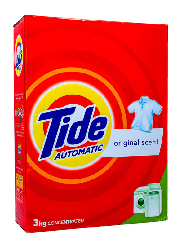 Tide Automatic Original Scent Laundry Powder Detergent, 3 Kg
